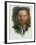 Study For a Portrait of Professor Dr. Eduard Meyer, 1910-Lovis Corinth-Framed Giclee Print