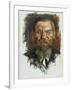 Study For a Portrait of Professor Dr. Eduard Meyer, 1910-Lovis Corinth-Framed Giclee Print