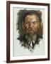 Study For a Portrait of Professor Dr. Eduard Meyer, 1910-Lovis Corinth-Framed Giclee Print