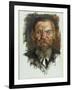 Study For a Portrait of Professor Dr. Eduard Meyer, 1910-Lovis Corinth-Framed Giclee Print