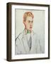 Study for a Portrait of Raymond Radiguet, 1923-Jacques-emile Blanche-Framed Giclee Print