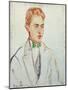 Study for a Portrait of Raymond Radiguet, 1923-Jacques-emile Blanche-Mounted Giclee Print