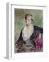 Study for a Portrait of the Princess Edmond De Polignac, 1913-Jacques-emile Blanche-Framed Giclee Print