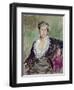 Study for a Portrait of the Princess Edmond De Polignac, 1913-Jacques-emile Blanche-Framed Giclee Print