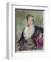 Study for a Portrait of the Princess Edmond De Polignac, 1913-Jacques-emile Blanche-Framed Giclee Print