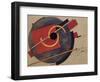 Study for a Poster, 1920-El Lissitzky-Framed Giclee Print