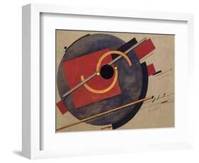 Study for a Poster, 1920-El Lissitzky-Framed Giclee Print