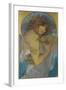 Study for a Poster Fruit-Alphonse Mucha-Framed Giclee Print