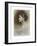 Study for a Profile of Rose Caron-Leon Joseph Florentin Bonnat-Framed Giclee Print