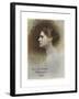 Study for a Profile of Rose Caron-Leon Joseph Florentin Bonnat-Framed Giclee Print