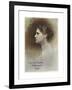 Study for a Profile of Rose Caron-Leon Joseph Florentin Bonnat-Framed Giclee Print