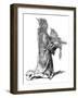 Study for a Saracen, for 'The Captivity of St Louis, C1880-1882-Alexandre Cabanel-Framed Giclee Print