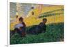 Study for a Sunday Afternoon on the Island of La Grande Jatte-Georges Seurat-Framed Giclee Print