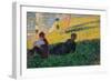 Study for a Sunday Afternoon on the Island of La Grande Jatte-Georges Seurat-Framed Giclee Print