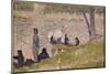 Study for a Sunday Afternoon on the Island of La Grande Jatte-Georges Seurat-Mounted Giclee Print