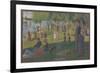 Study for "A Sunday on La Grande Jatte", 1884-Georges Pierre Seurat-Framed Giclee Print