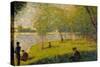 Study for a Sunday on La Grande Jatte-Georges Seurat-Stretched Canvas