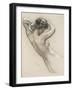 Study for a Water Nymph, Late 19th or Early 20th Century-Herbert James Draper-Framed Giclee Print