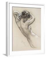 Study for a Water Nymph, Late 19th or Early 20th Century-Herbert James Draper-Framed Giclee Print