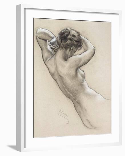 Study for a Water Nymph, Late 19th or Early 20th Century-Herbert James Draper-Framed Giclee Print