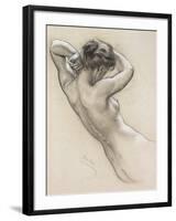 Study for a Water Nymph, Late 19th or Early 20th Century-Herbert James Draper-Framed Giclee Print