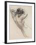 Study for a Water Nymph, Late 19th or Early 20th Century-Herbert James Draper-Framed Giclee Print