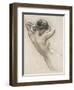 Study for a Water Nymph, Late 19th or Early 20th Century-Herbert James Draper-Framed Giclee Print