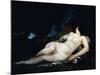 Study for a Woman Sleeping, C.1852-Gustave Courbet-Mounted Giclee Print
