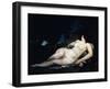 Study for a Woman Sleeping, C.1852-Gustave Courbet-Framed Giclee Print