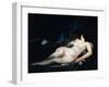 Study for a Woman Sleeping, C.1852-Gustave Courbet-Framed Giclee Print