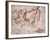 Study for Adam-Michelangelo-Framed Art Print