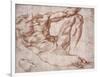 Study for Adam-Michelangelo-Framed Art Print