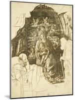 Study for Adoration of Magi-Andrea Mantegna-Mounted Giclee Print