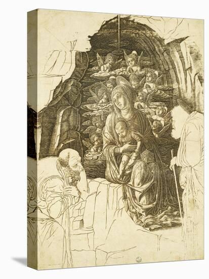 Study for Adoration of Magi-Andrea Mantegna-Stretched Canvas