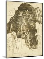 Study for Adoration of Magi-Andrea Mantegna-Mounted Giclee Print