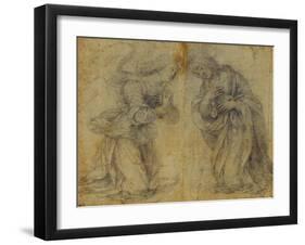 Study for an Annunciation-Lorenzo di Credi-Framed Giclee Print