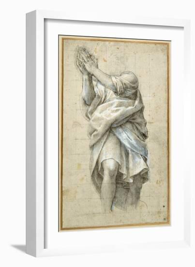 Study for an Apostle-Bernardino Gatti-Framed Giclee Print