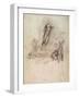 Study for an Ascension-Michelangelo Buonarroti-Framed Giclee Print