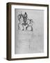 'Study for an Equestrian Monument', c1480 (1945)-Leonardo Da Vinci-Framed Giclee Print