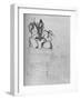 'Study for an Equestrian Monument', c1480 (1945)-Leonardo Da Vinci-Framed Giclee Print