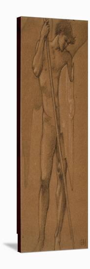 Study for Archangel Michael-Edward Burne-Jones-Stretched Canvas