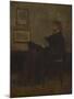 Study for Arrangement in Grey and Black, No. 2: Thomas Carlyle, 1872-73-James Abbott McNeill Whistler-Mounted Giclee Print