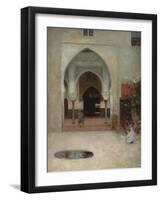 Study for 'At the Door of the Seraglio', C. 1890-Arthur Melville-Framed Giclee Print