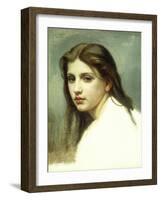 Study for 'Baigneuses'-William Adolphe Bouguereau-Framed Giclee Print