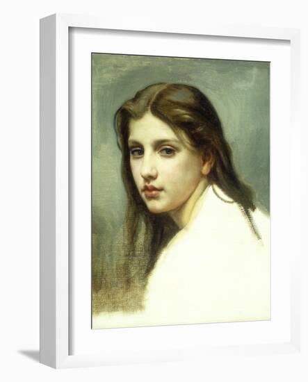 Study for 'Baigneuses'-William Adolphe Bouguereau-Framed Giclee Print