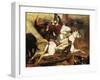 Study for Central Part of Battle of Isly-Horace Vernet-Framed Giclee Print