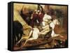 Study for Central Part of Battle of Isly-Horace Vernet-Framed Stretched Canvas