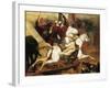 Study for Central Part of Battle of Isly-Horace Vernet-Framed Giclee Print