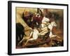 Study for Central Part of Battle of Isly-Horace Vernet-Framed Giclee Print