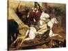 Study for Central Part of Battle of Isly-Horace Vernet-Stretched Canvas